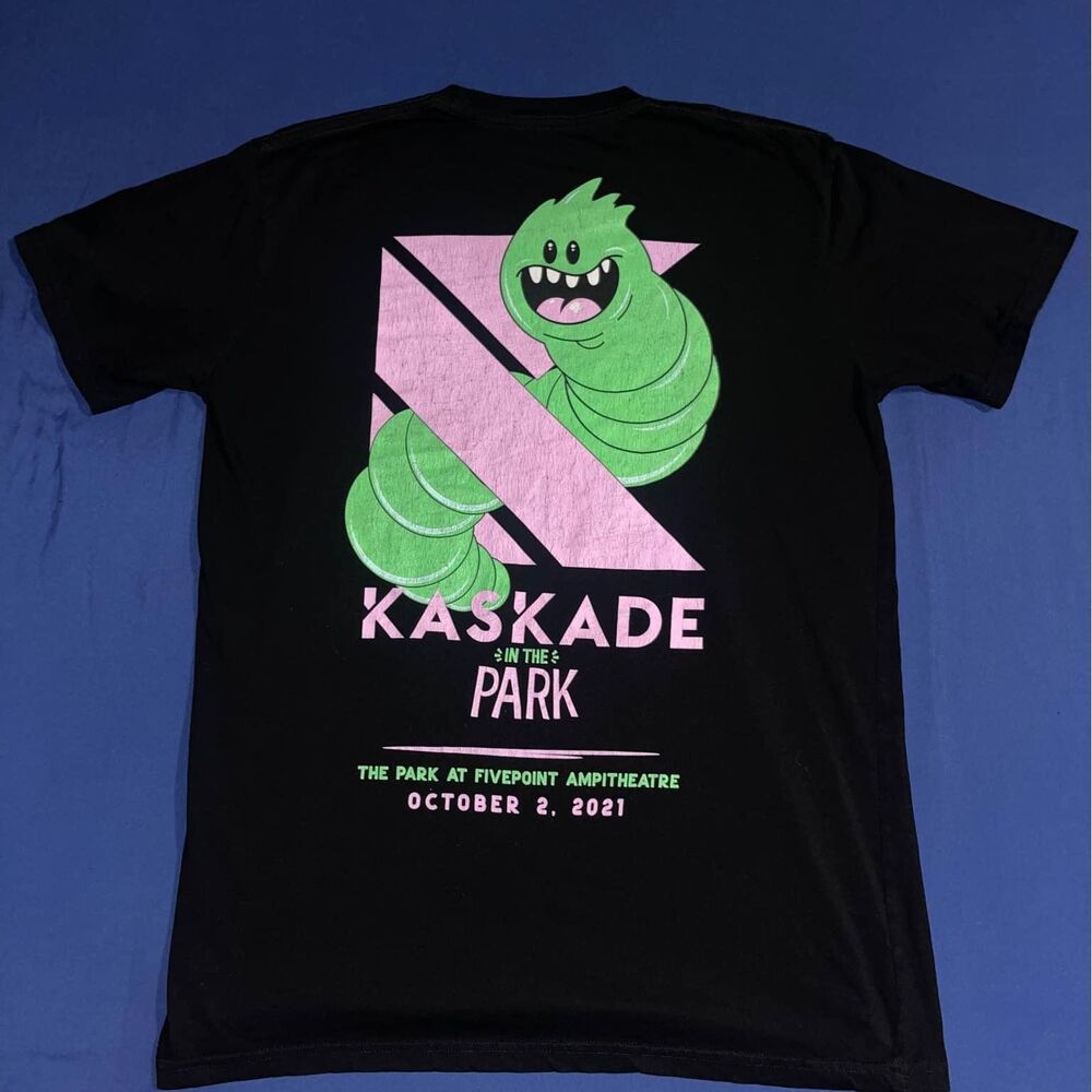 L - KASKADE IN THE PARK 2021 RAVE T SHIRT